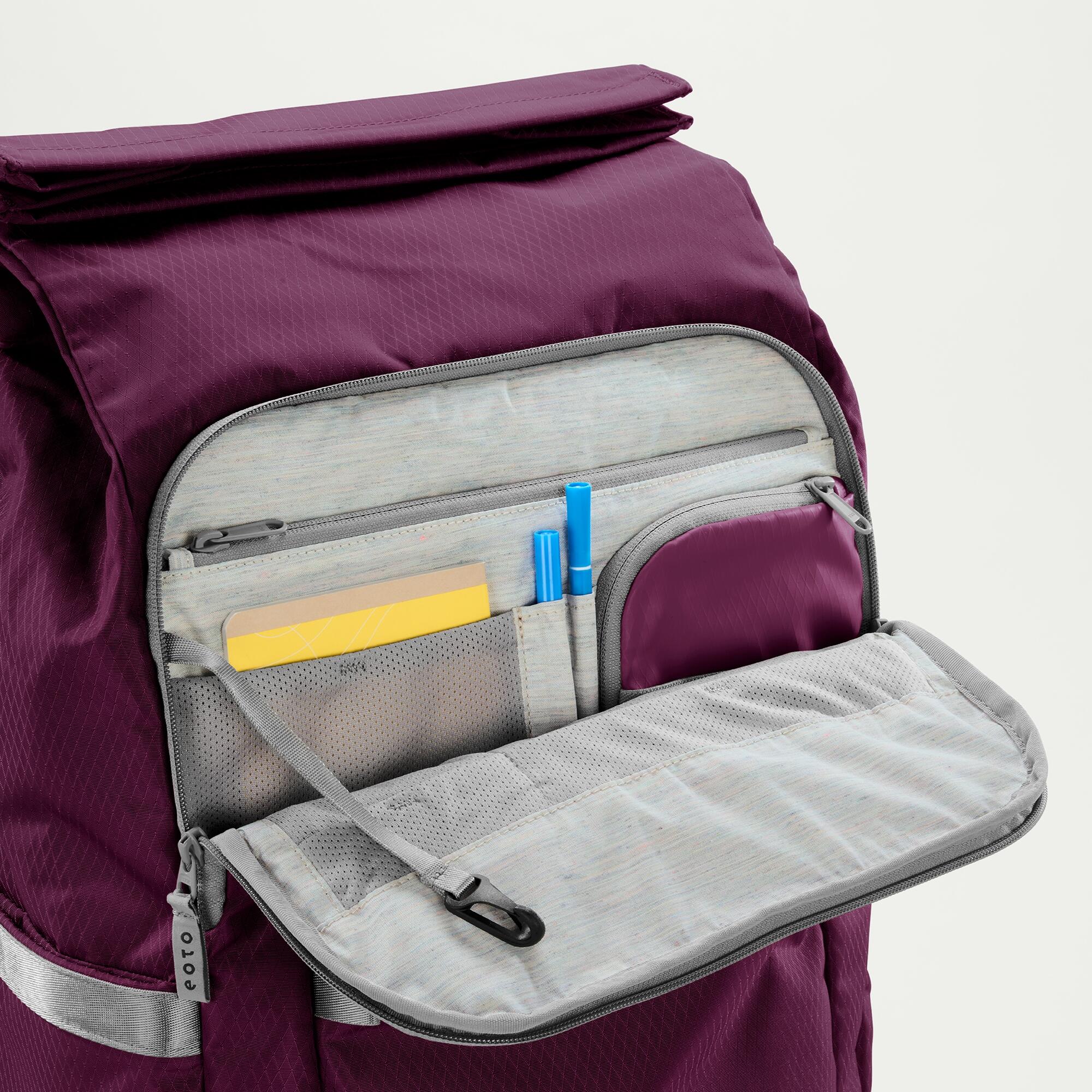 EOTO Rucksack TALL41, Roll Top, ergonomisch, nachhaltig, 41 L 7/7