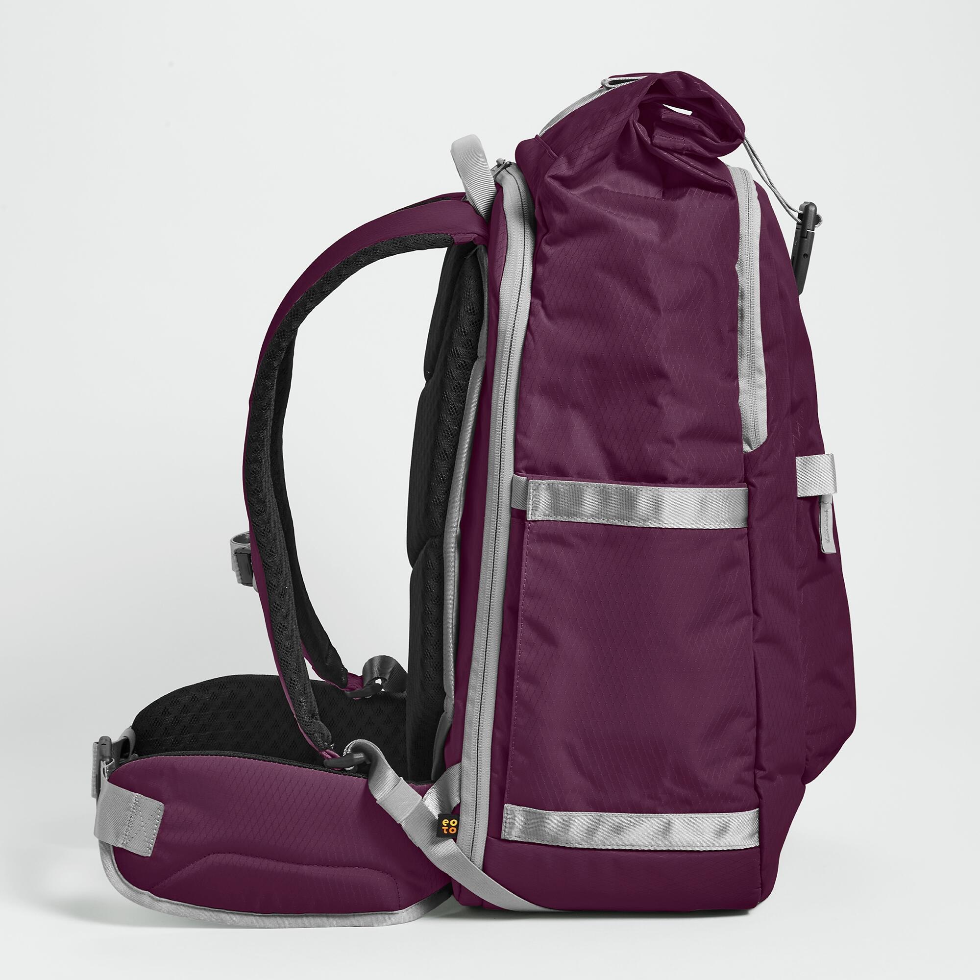 EOTO Rucksack TALL41, Roll Top, ergonomisch, nachhaltig, 41 L 4/7