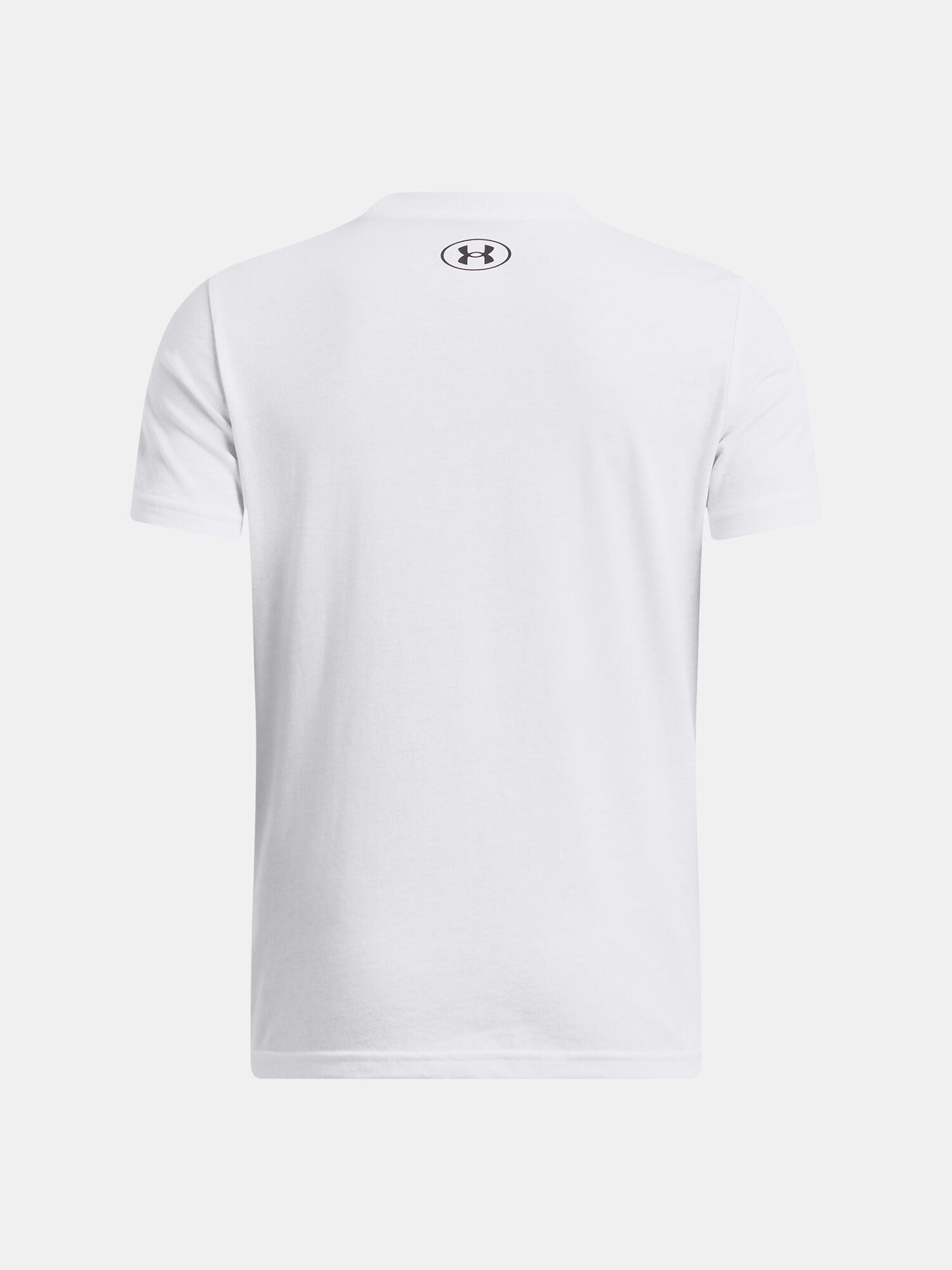 T-shirt enfant Under Armour Sportstyle Left Chest blanc 2/3
