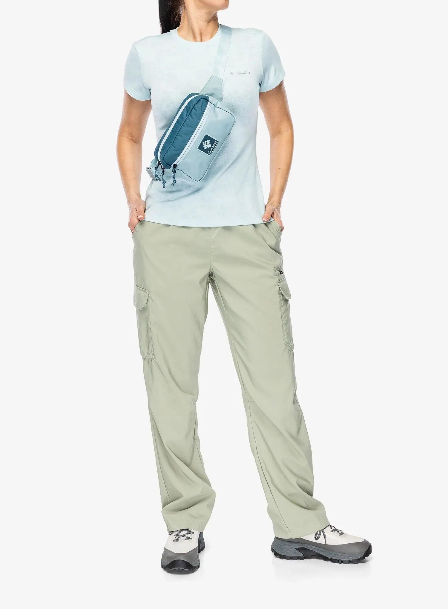 Koszulka szybkoschnąca damska Columbia Bluebird Canyon II S/S Crew 3/6