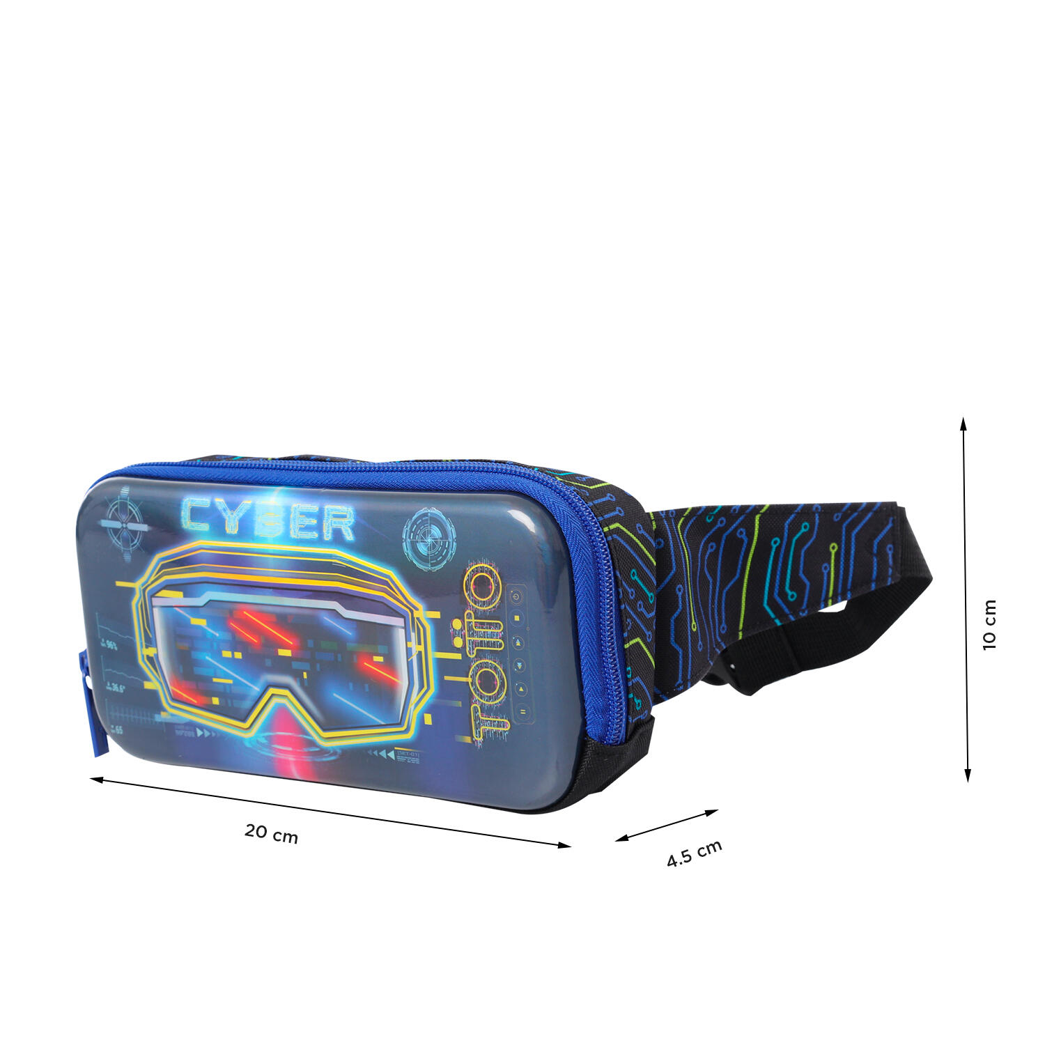 Totto Riñonera infantil Mettaverse Azul Poliéster 20 x 10 x 4.5 cm 2/4