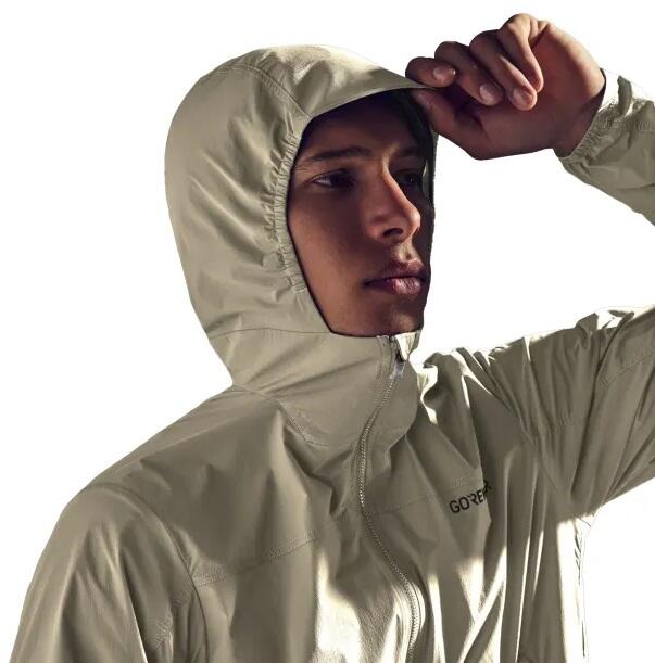 Veste Coupe-Vent Gore Wear Fernflow Beige Homme 3/3