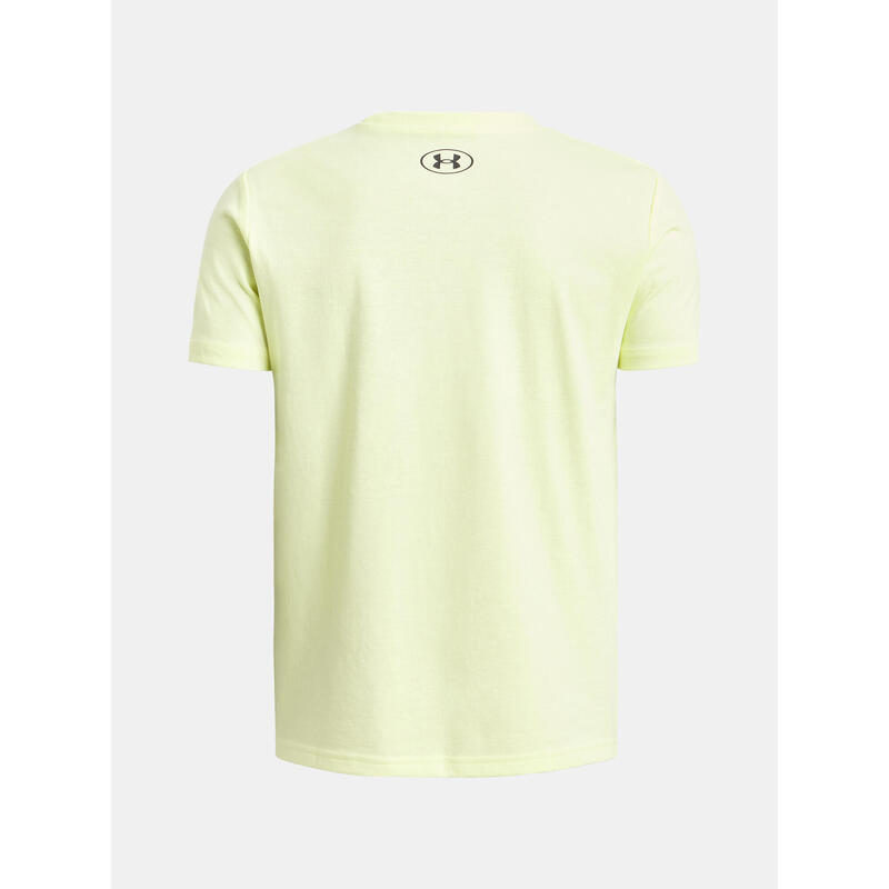 Tricou pentru copii Under Armour Sportstyle Left Chest galben