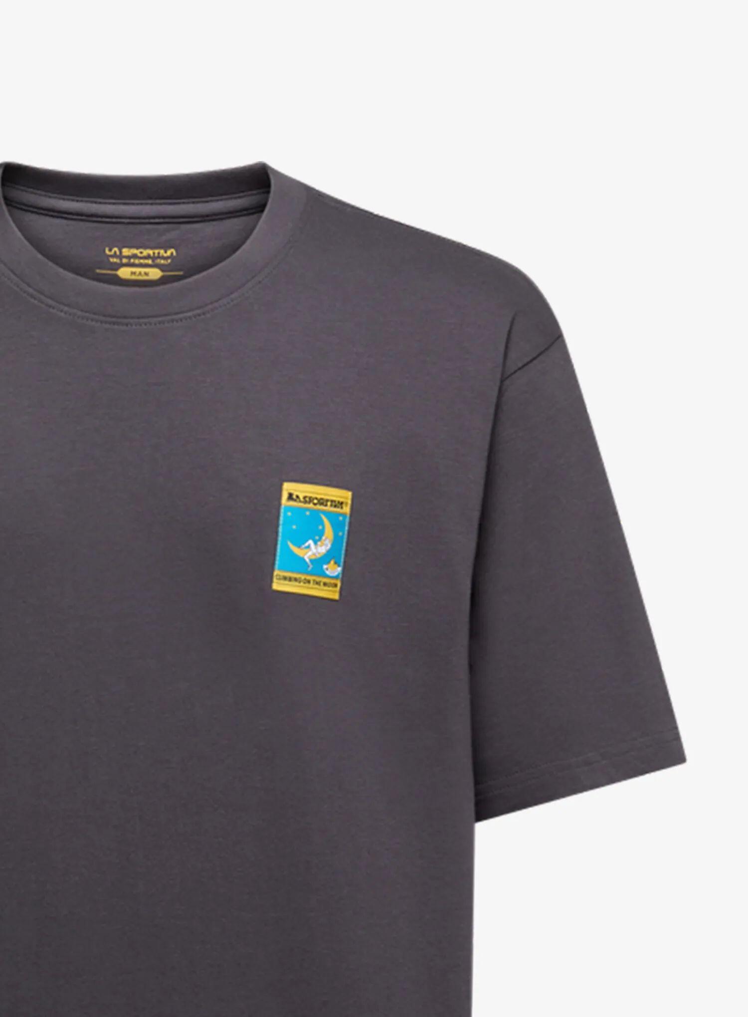 Koszulka bawełniana męska La Sportiva Moon Patch T-Shirt 3/3