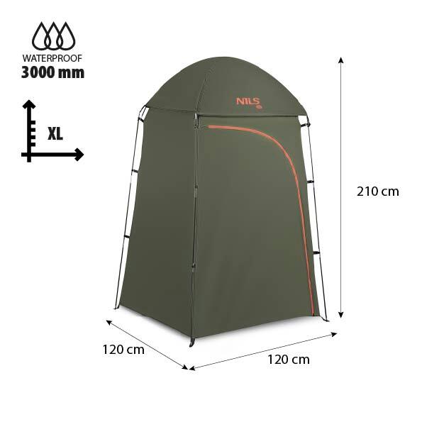Skládací sprchovací kabina NILS Camp NC3025 2/7