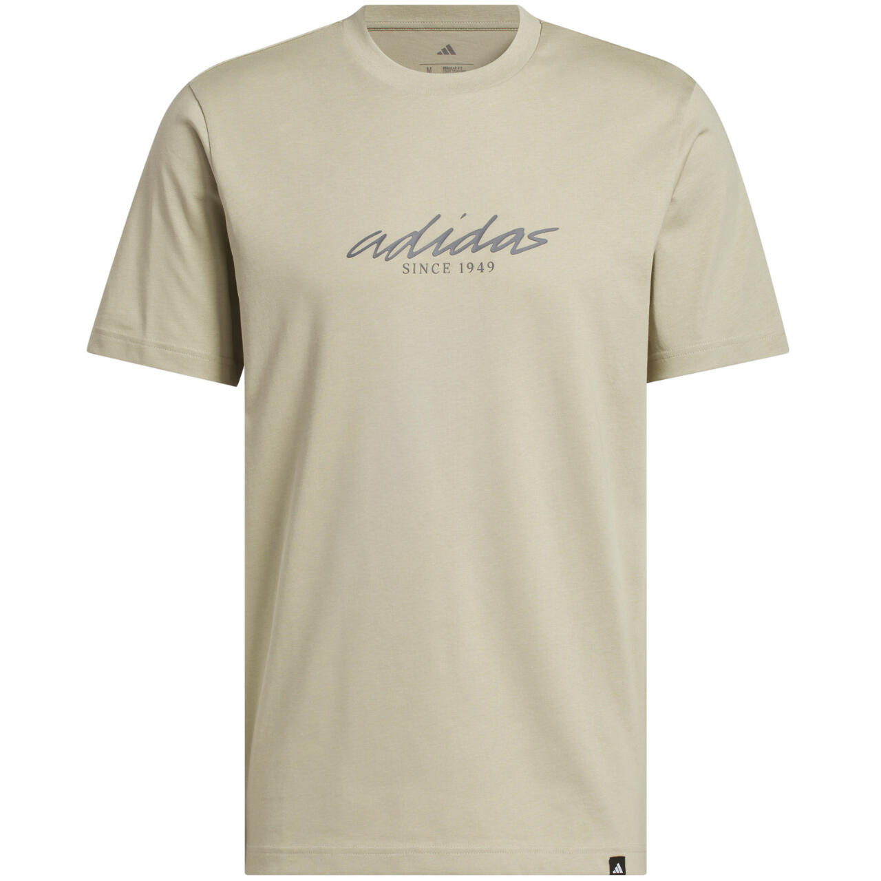 T-shirt homme adidas manches longues imprimé 100% coton 2/6