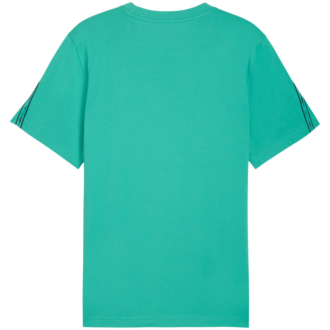 Puma Tape Tee - Herren Langarm-T-Shirt, Baumwolle grün 2/2