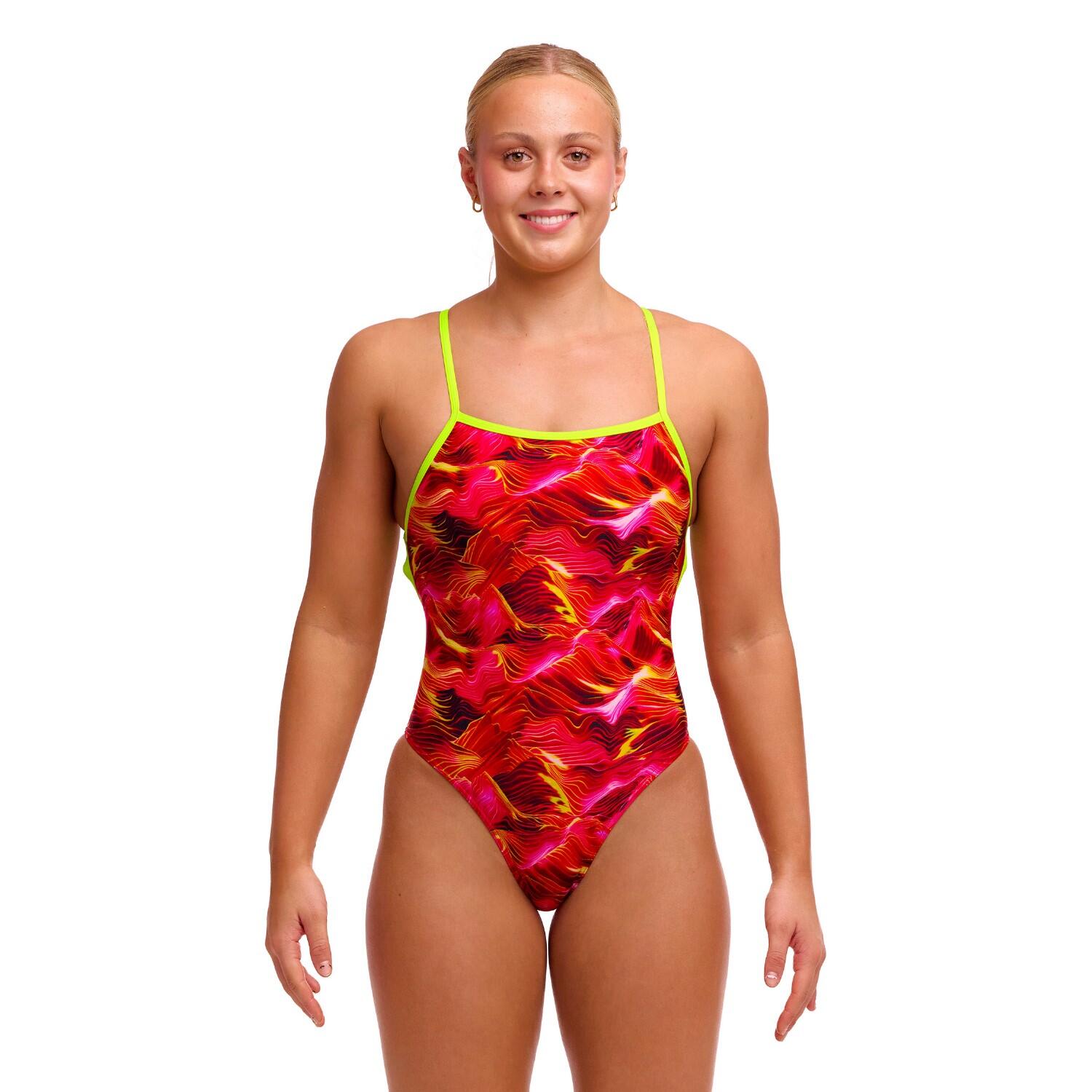 Funkita Badeanzug Damen Saucy Sonar 3/4