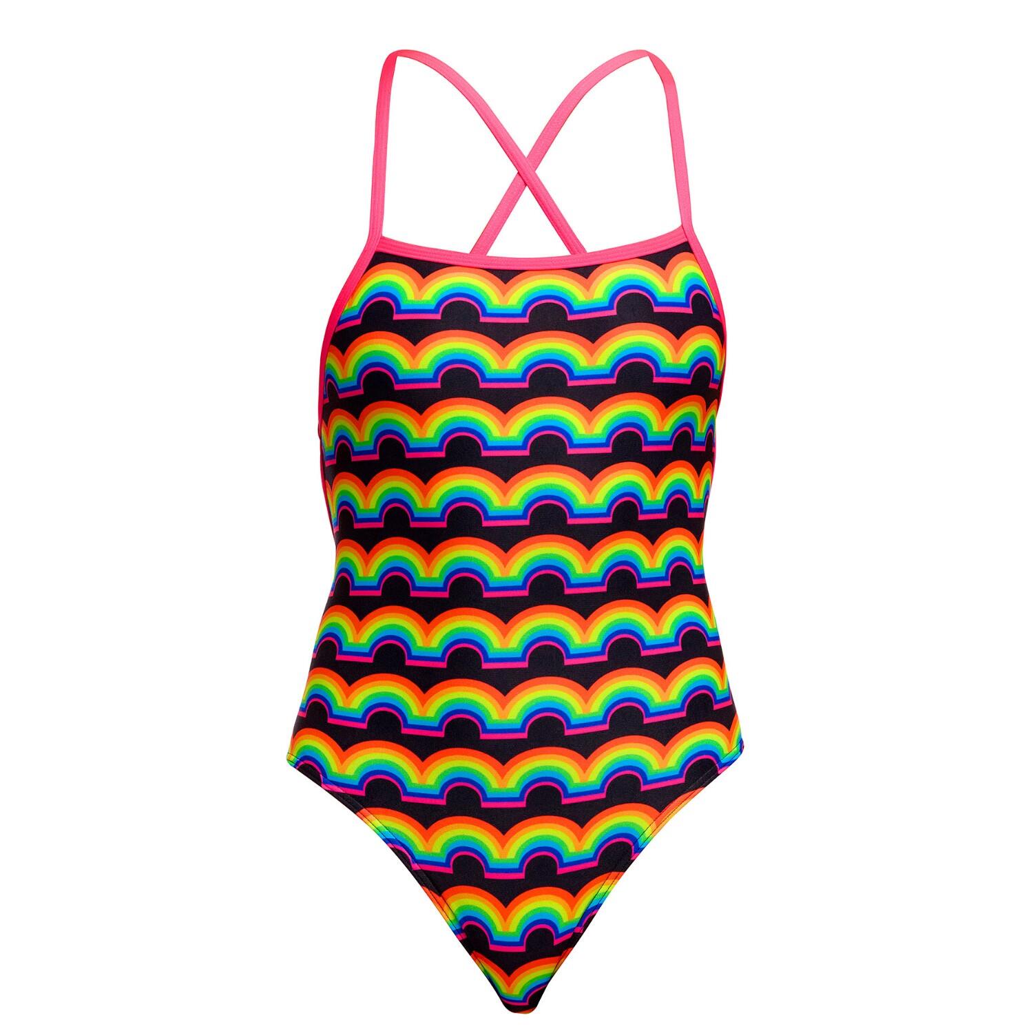 Funkita Badeanzug Damen Rainbowie 4/5