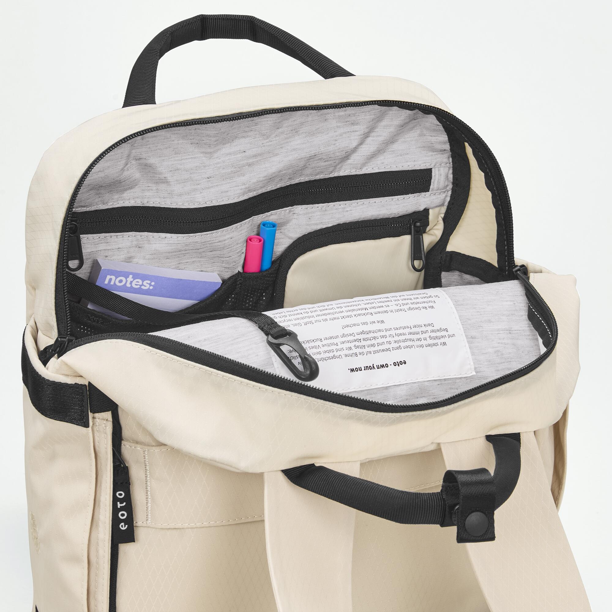 EOTO Rucksack SMALL16, Daypack, ergonomisch, nachhaltig, 16 L 6/7