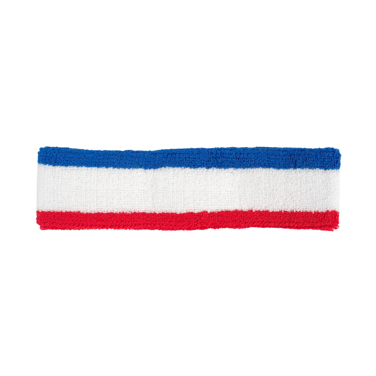 Opaska na głowę Nike Swoosh biało-niebiesko-czerwona 2/2