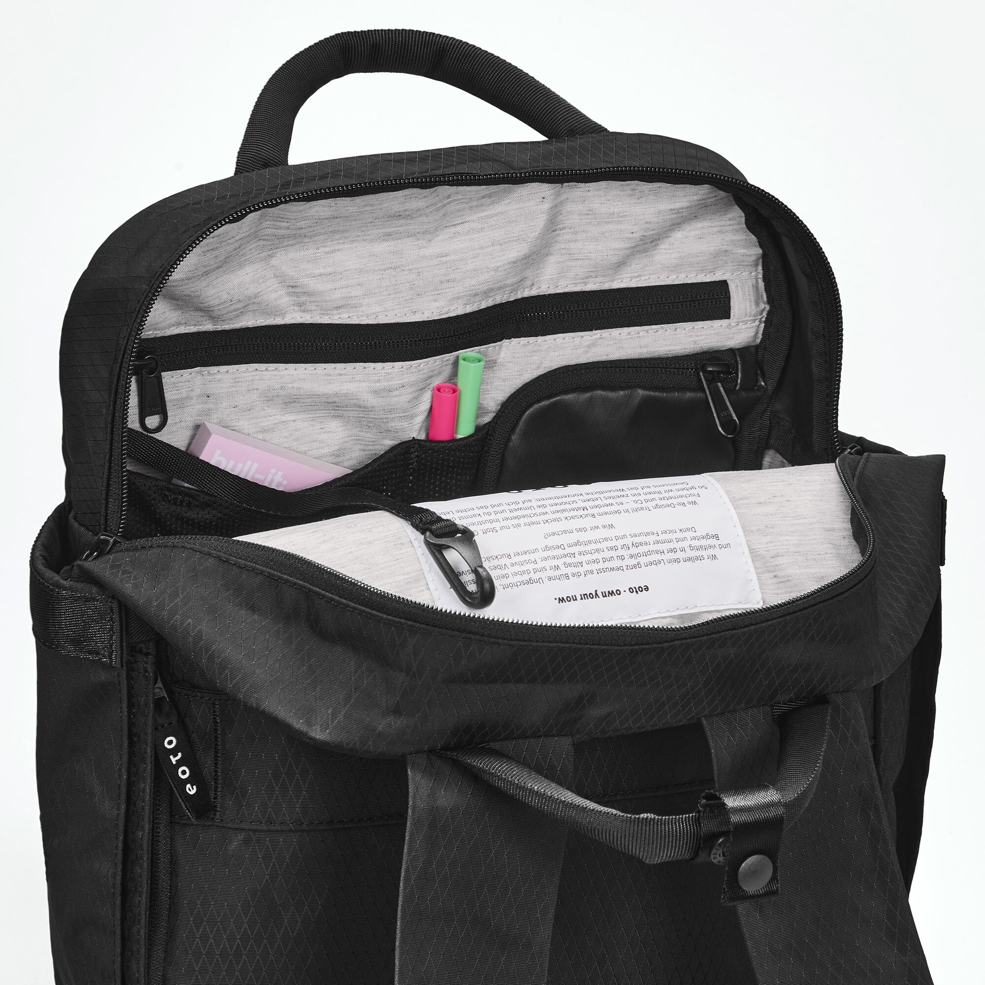 EOTO Rucksack SMALL16, Daypack, ergonomisch, nachhaltig, 16 L 6/7