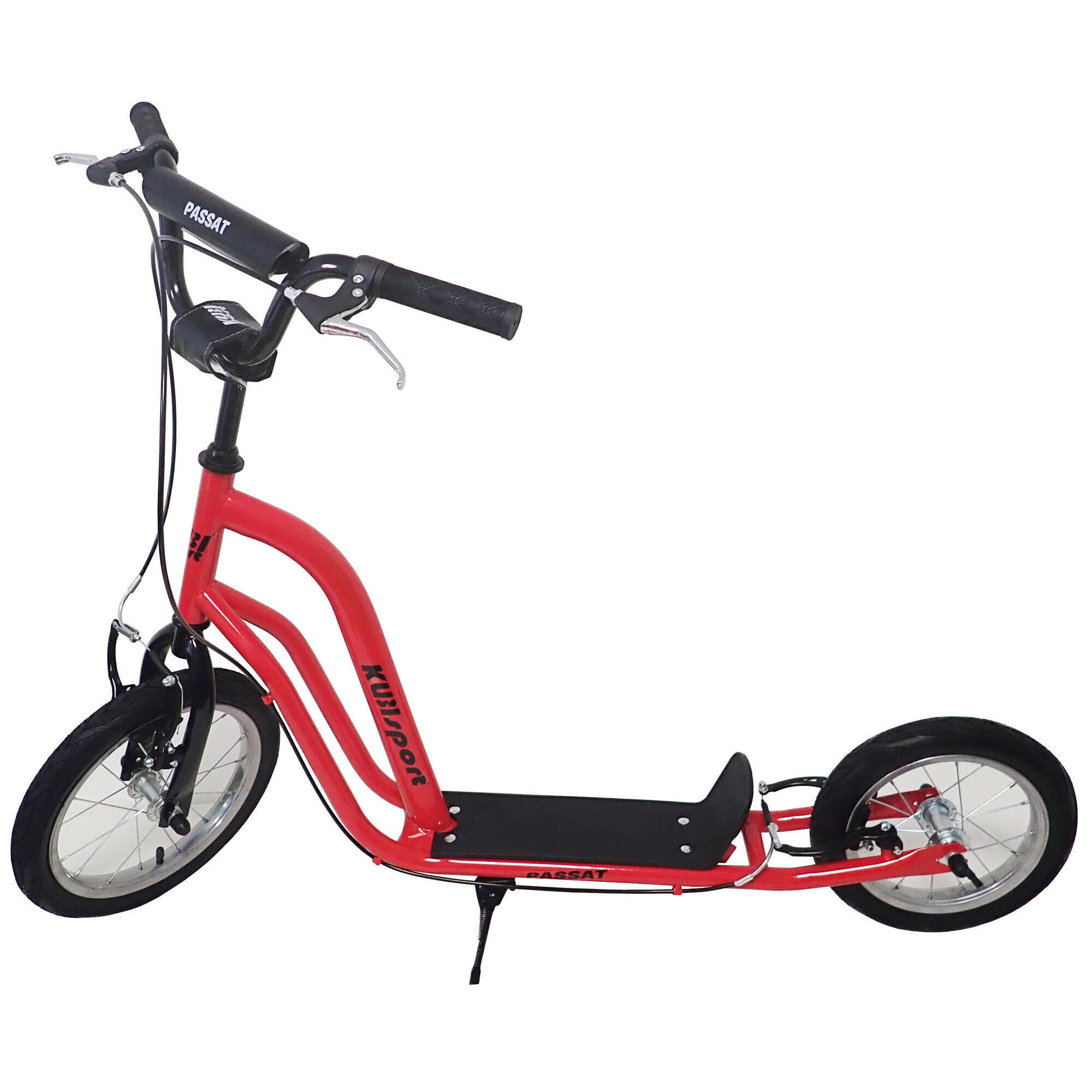 KUBISPORT Koloběžka s nafukovacími koly Passat 14/12"