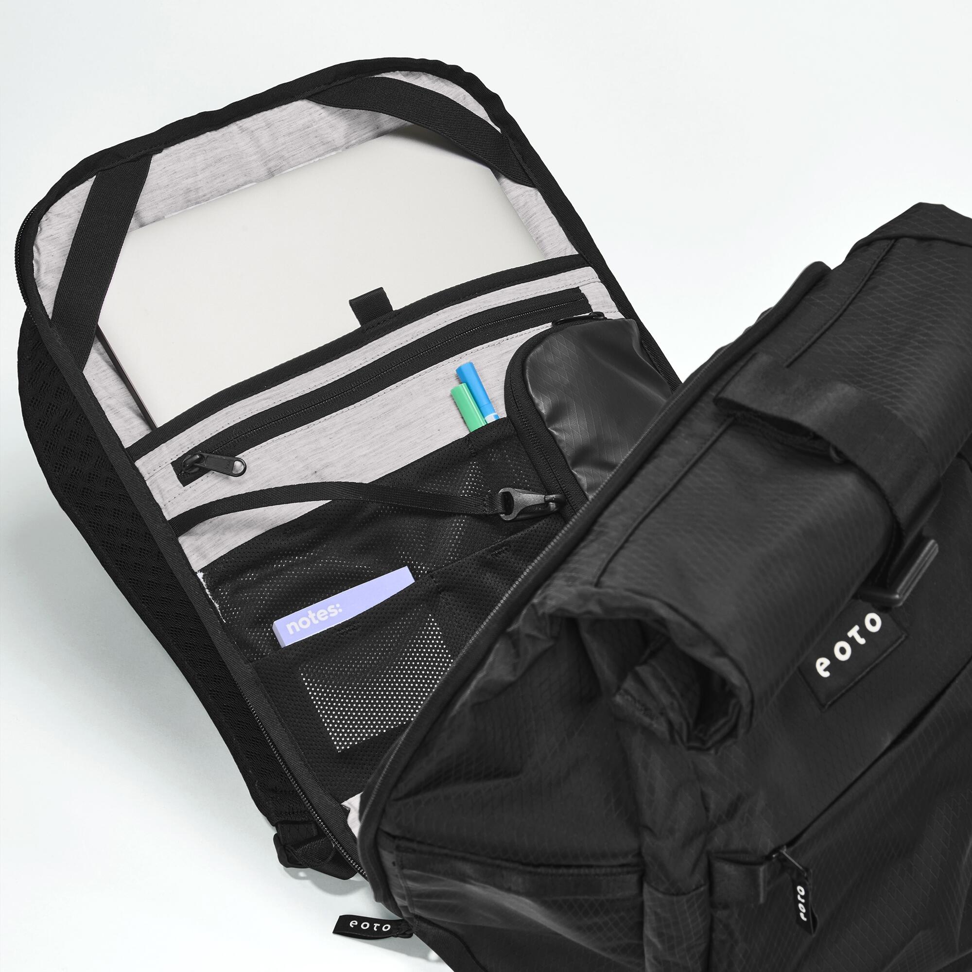 EOTO Rucksack ROLLY32, Roll Top, ergonomisch, nachhaltig, 32 L 7/7