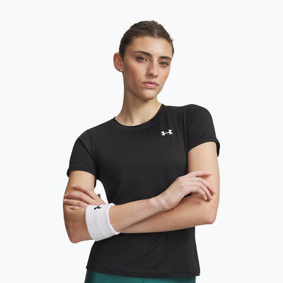 Dames trainingsshirt under armour tech mesh zwart/wit