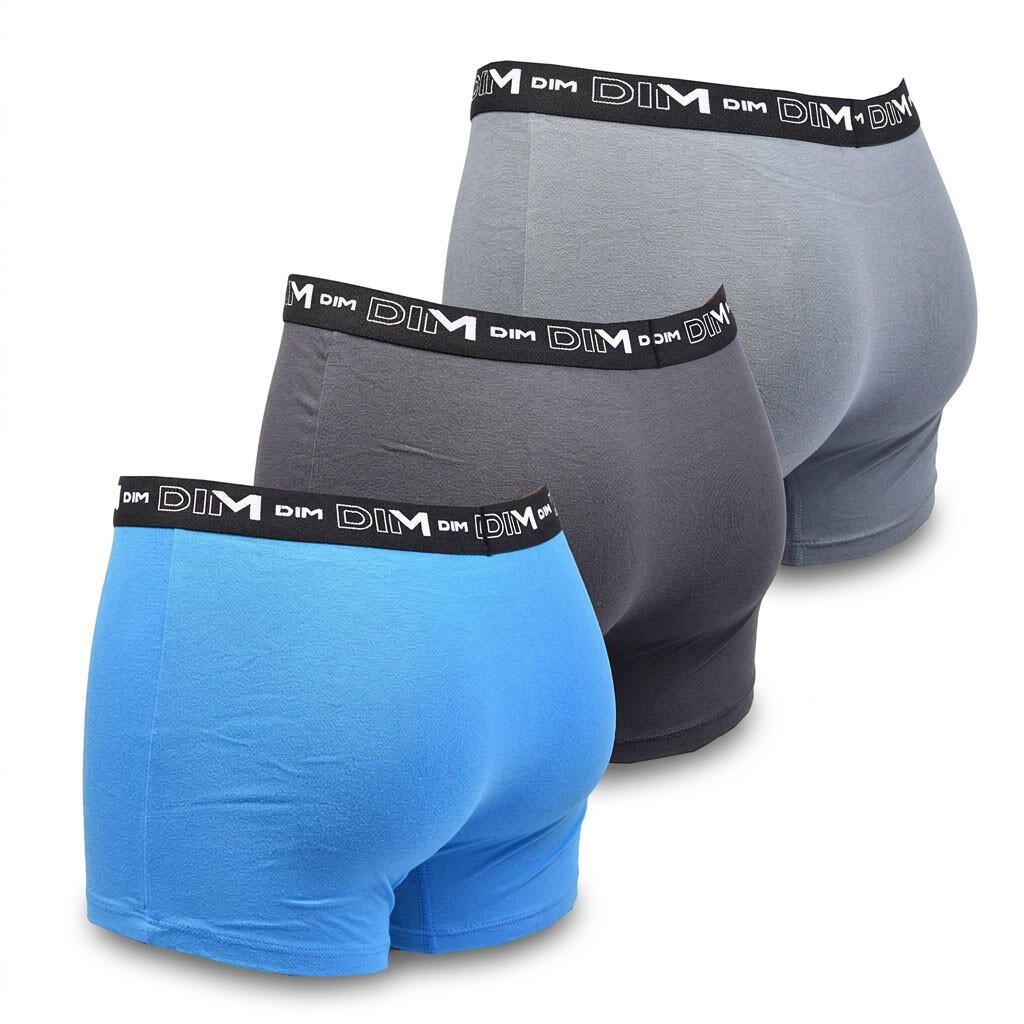Conjunto de 3 boxers DIM em algodão elástico 3/6