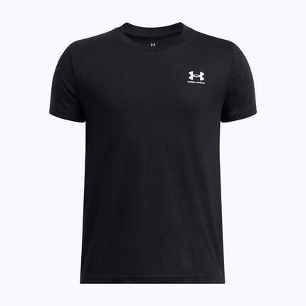 T-shirt enfant Under Armour Sportstyle Left Chest noir