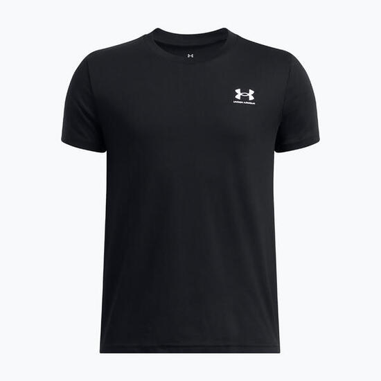 T-shirt enfant Under Armour Sportstyle Left Chest noir