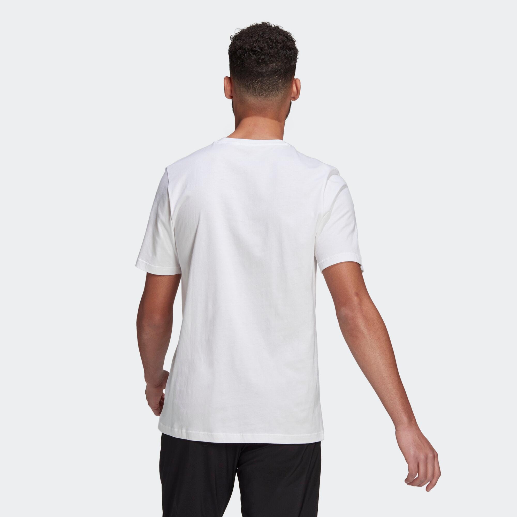Essentials Embroidered Linear Logo T-Shirt 4/5