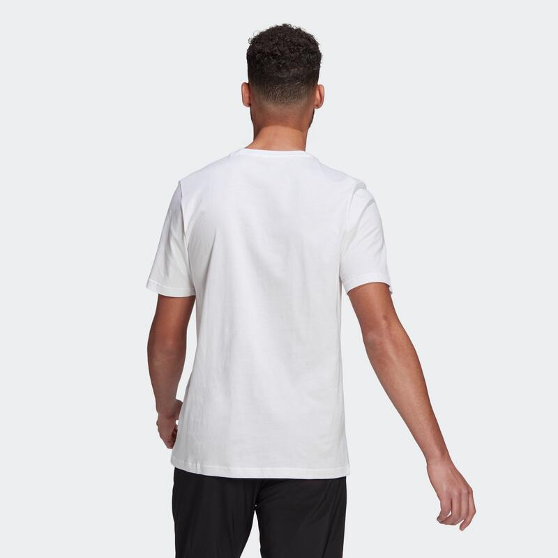 Camiseta Essentials Embroidered Linear Logo