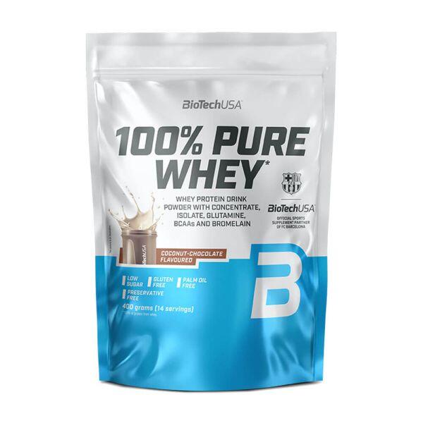 100% czystej serwatki - 400 g Czekolada i kokos Biotech USA