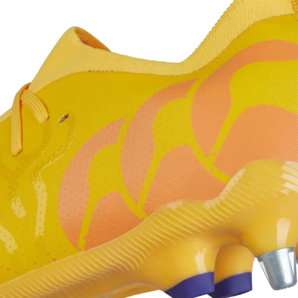 Crampons de rugby Canterbury Speed Infinite Pro SG Jaune et orange 3/5