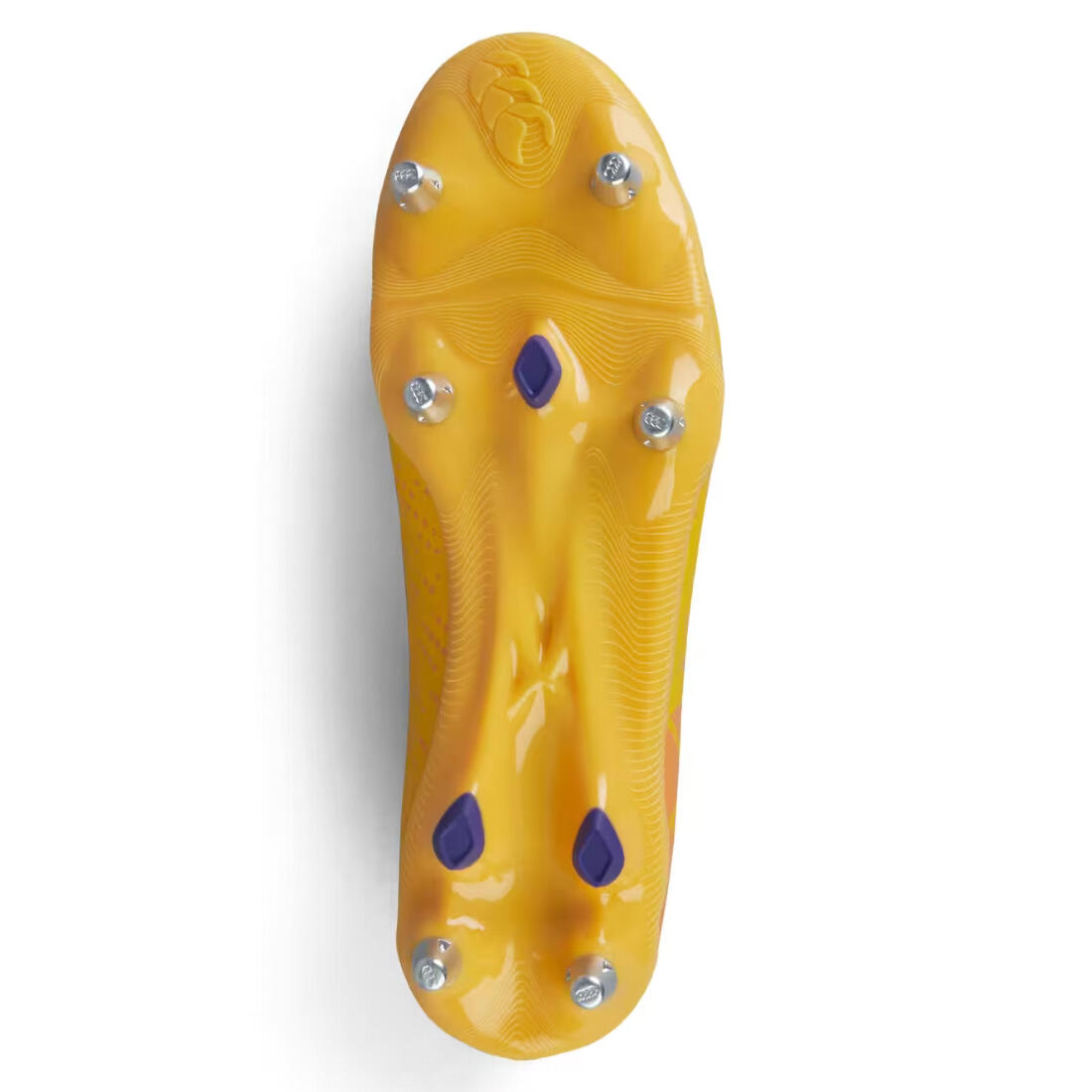 Crampons de rugby Canterbury Speed Infinite Pro SG Jaune et orange 2/5