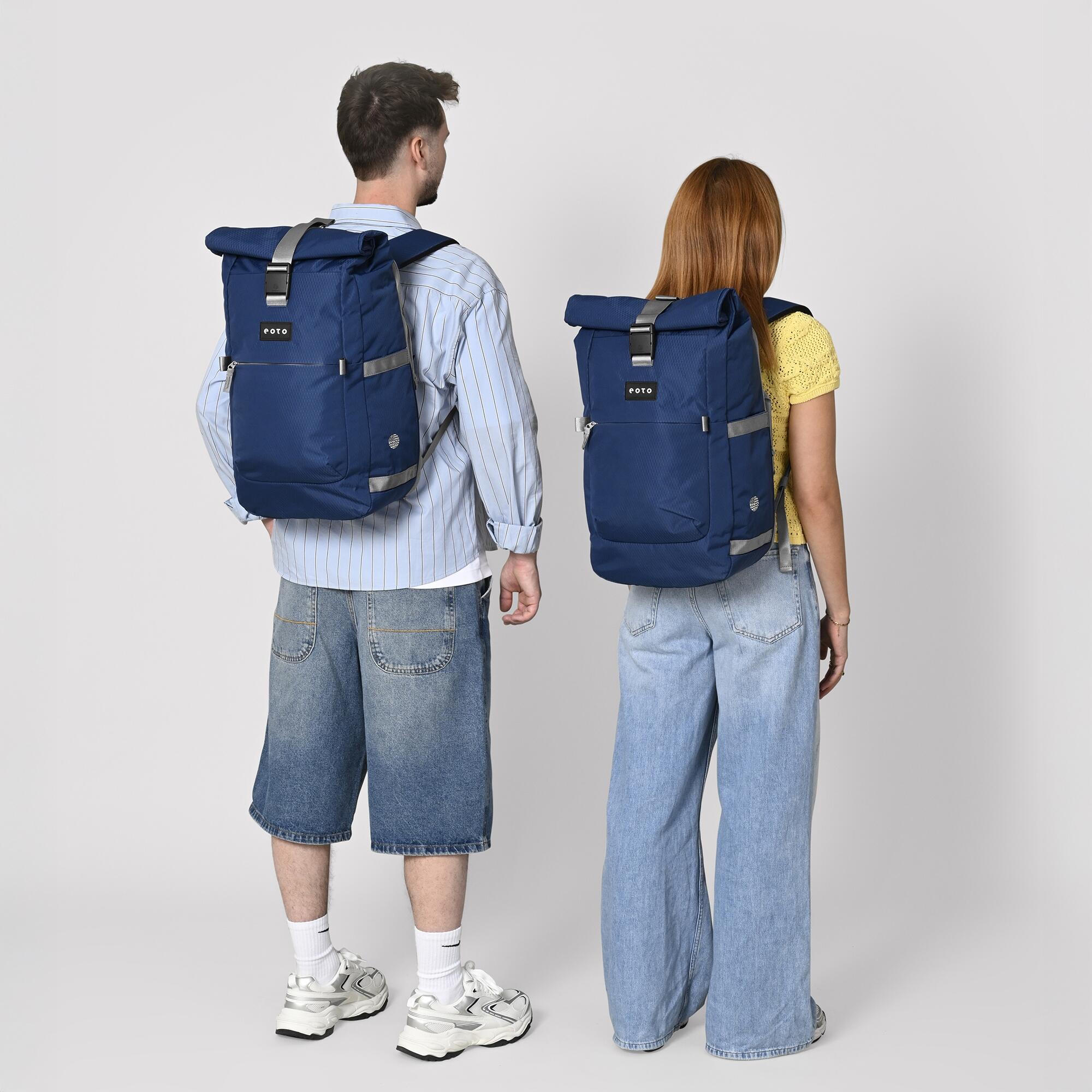 EOTO Rucksack ROLLY32, Roll Top, ergonomisch, nachhaltig, 32 L 2/7