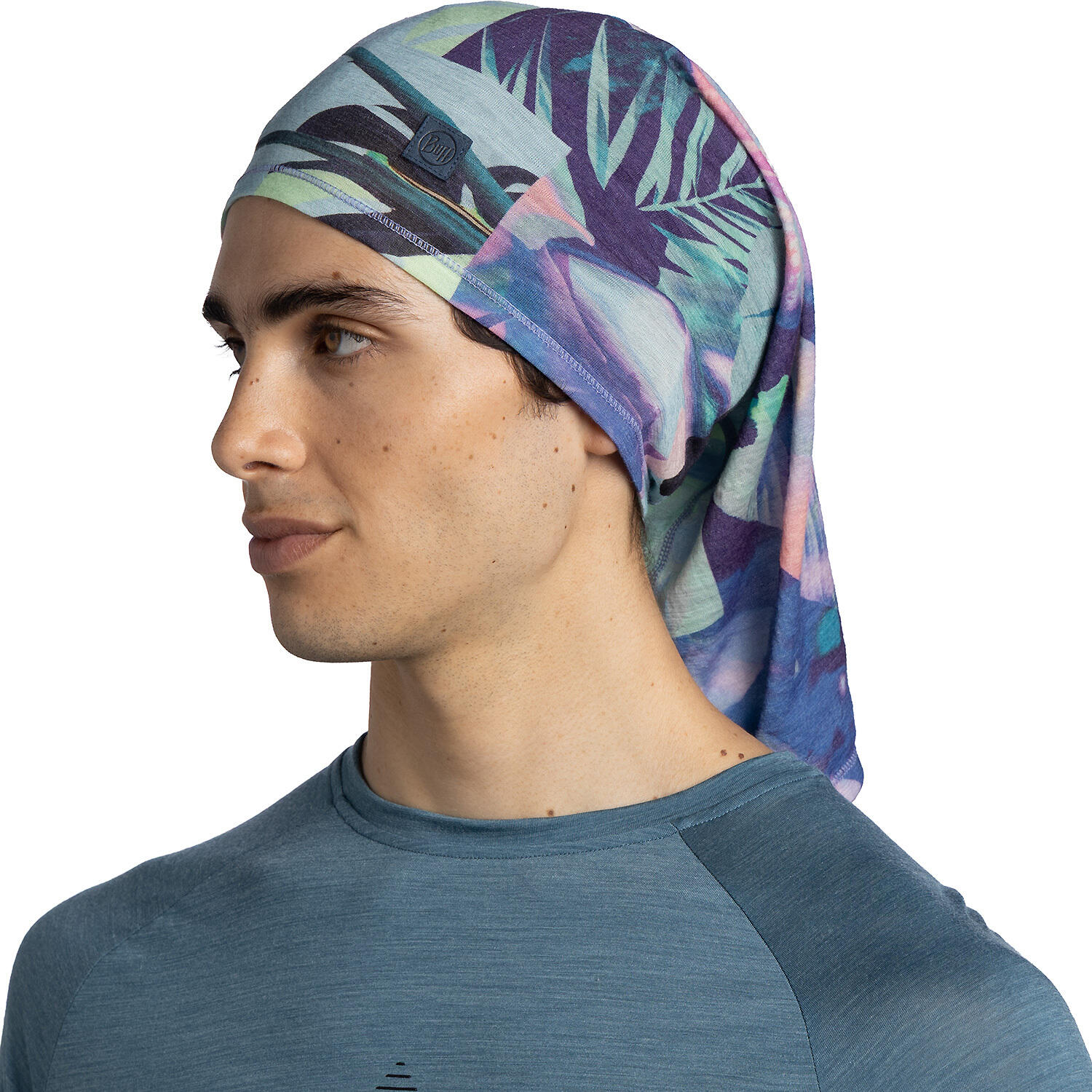 Merino Lightweight Prints Unisex Buff Multi 4/7