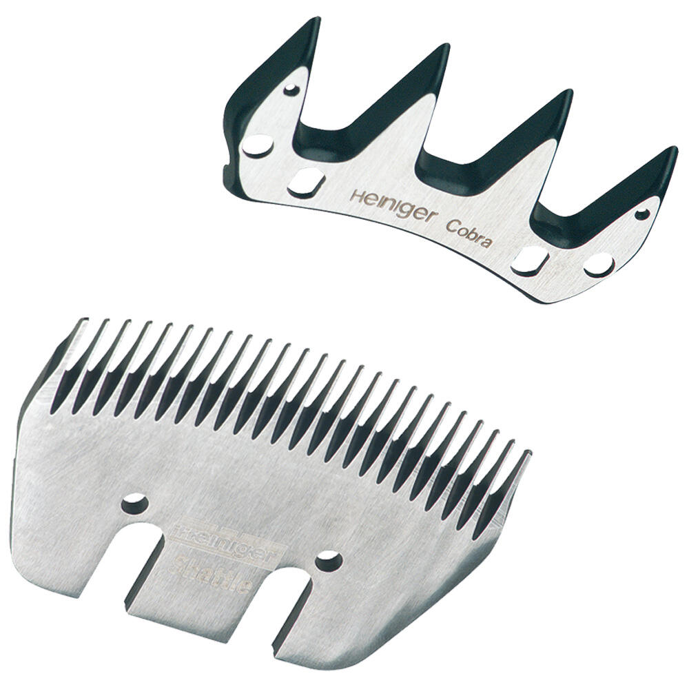 Jeu de peignes Heiniger 25 et 4 dents pour tondeuse bovin 3/3