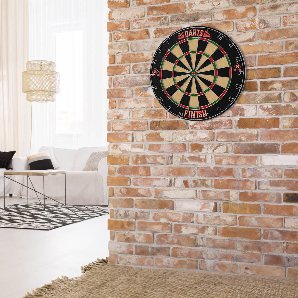 Dartscheibe FINISH Klassisch - Rot 4/7