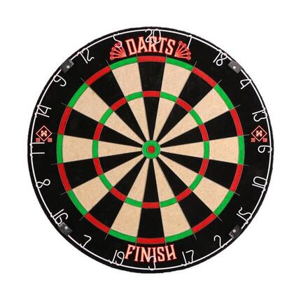 Jeu de fléchettes FINISH Classique - Rouge
