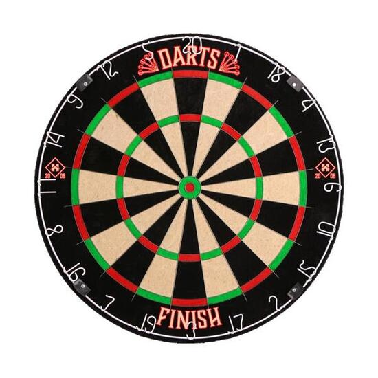 Jeu de fléchettes FINISH Classique - Rouge