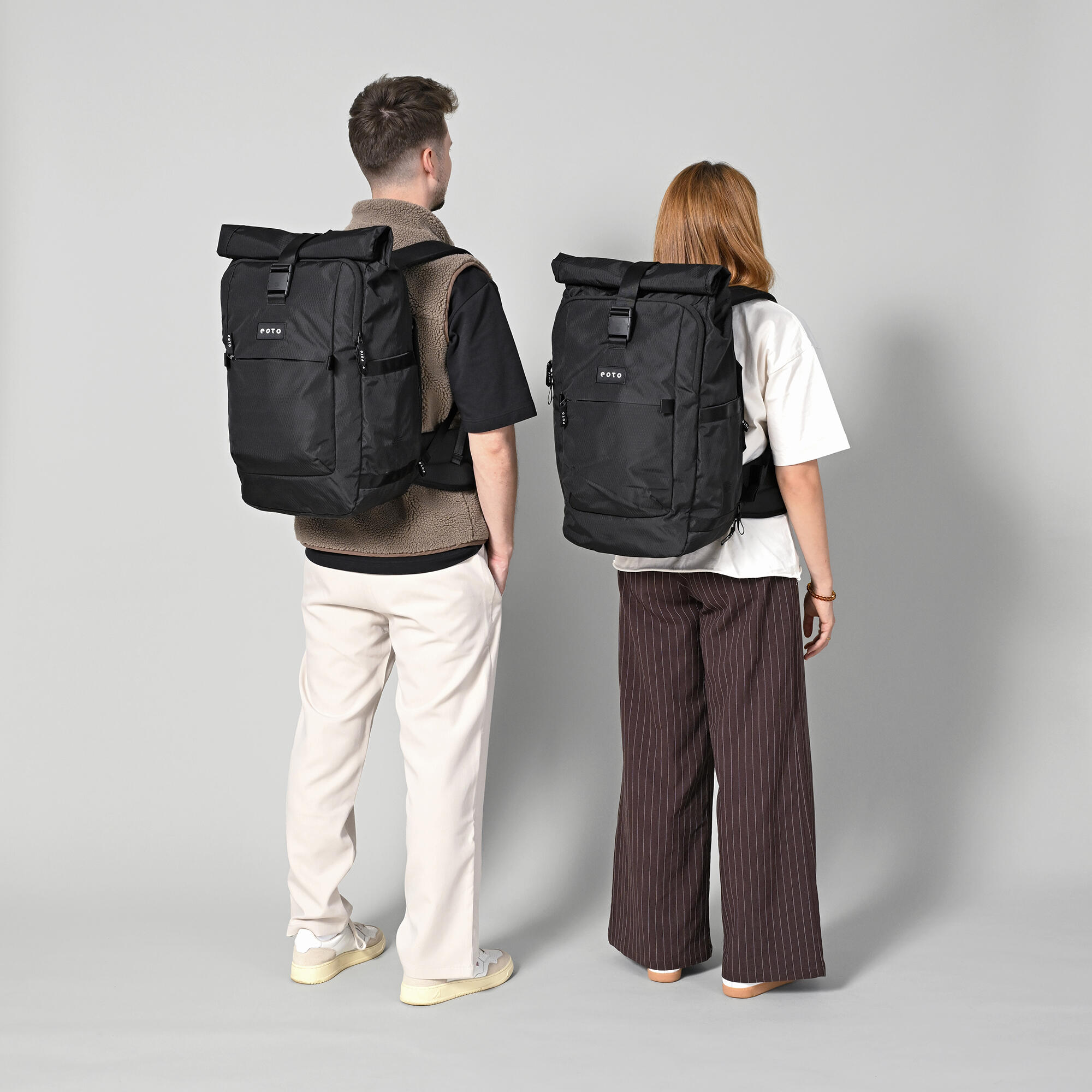 EOTO Rucksack TALL41, Roll Top, ergonomisch, nachhaltig, 41 L 2/7