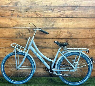 Tweedehands cortina transport stadsfiets bike, blauw