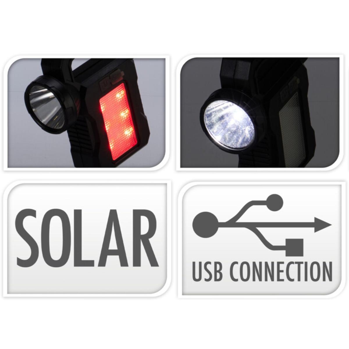 Latarka turystyczna Redcliffs USB solar 3/4
