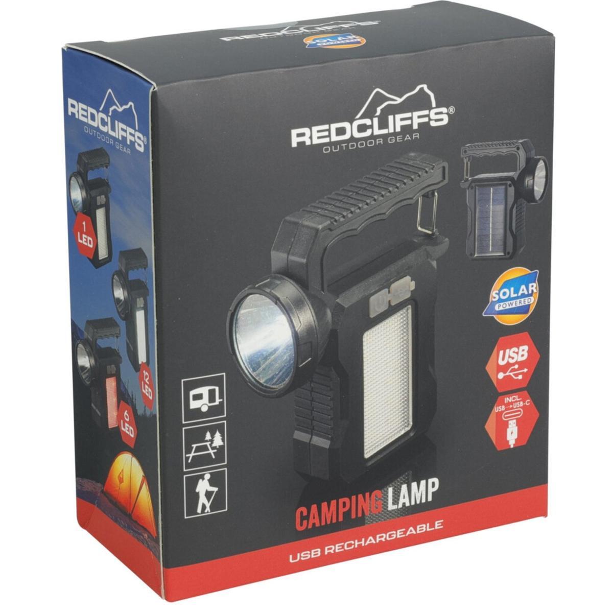 Latarka turystyczna Redcliffs USB solar 4/4