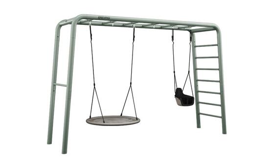 Aire de Jeux et Fitness, PlayBase Large + Family set Vert