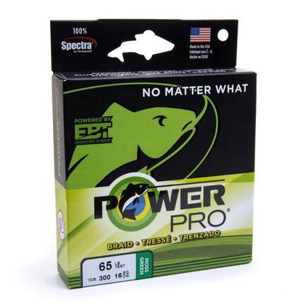Tresse Power Pro Moss Green 0,28 mm - 455 m - 20 kg