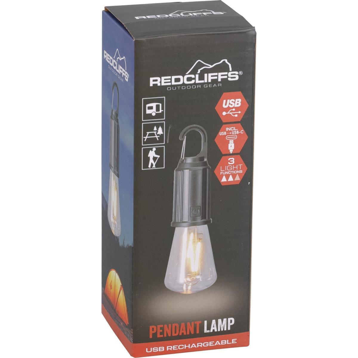 Latarka turystyczna kempingowa Redcliffs 17cm USB 4/4