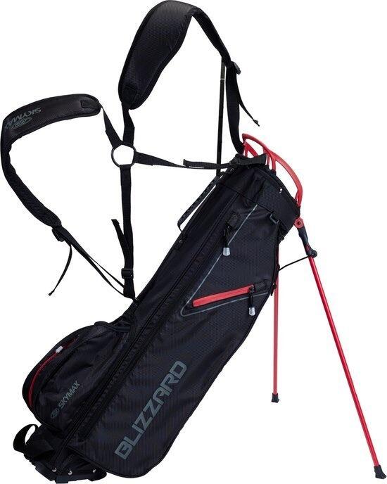Skymax Blizzard Standbag Zwart Rood 3/3