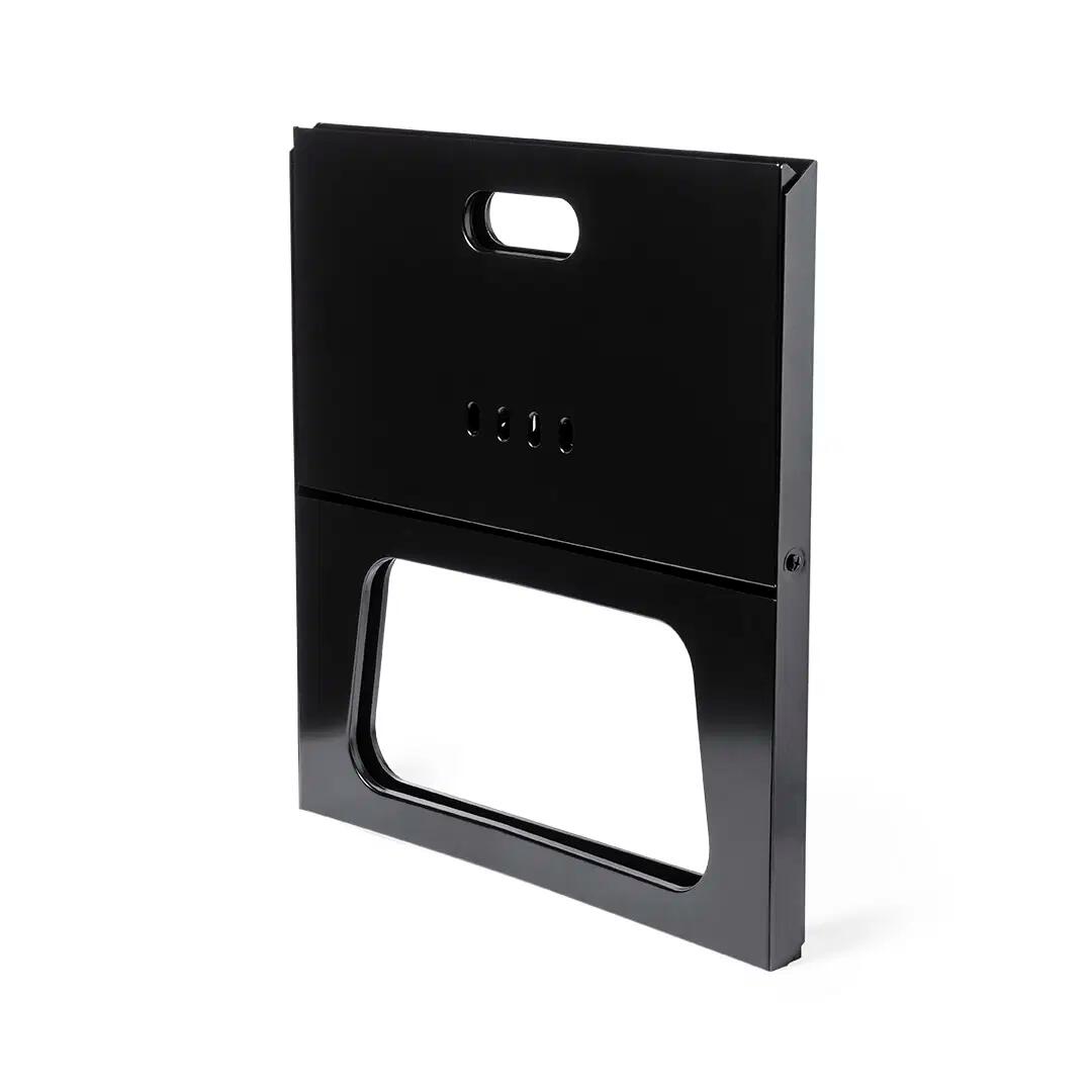 Barbacoa de carbón plegable portátil antracita 3/4