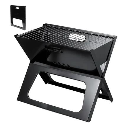 Barbecue à charbon pliable portable Reimo anthracite