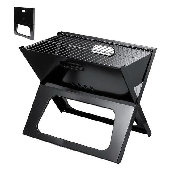 Barbecue à charbon pliable portable Reimo anthracite