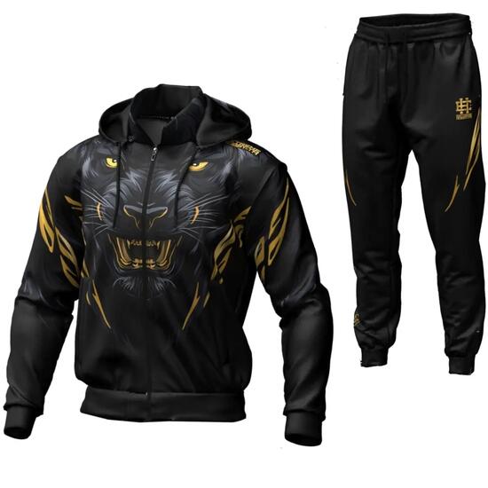 Dres Sportowy Męski komplet EXTREME HOBBY BLACK PANTHER
