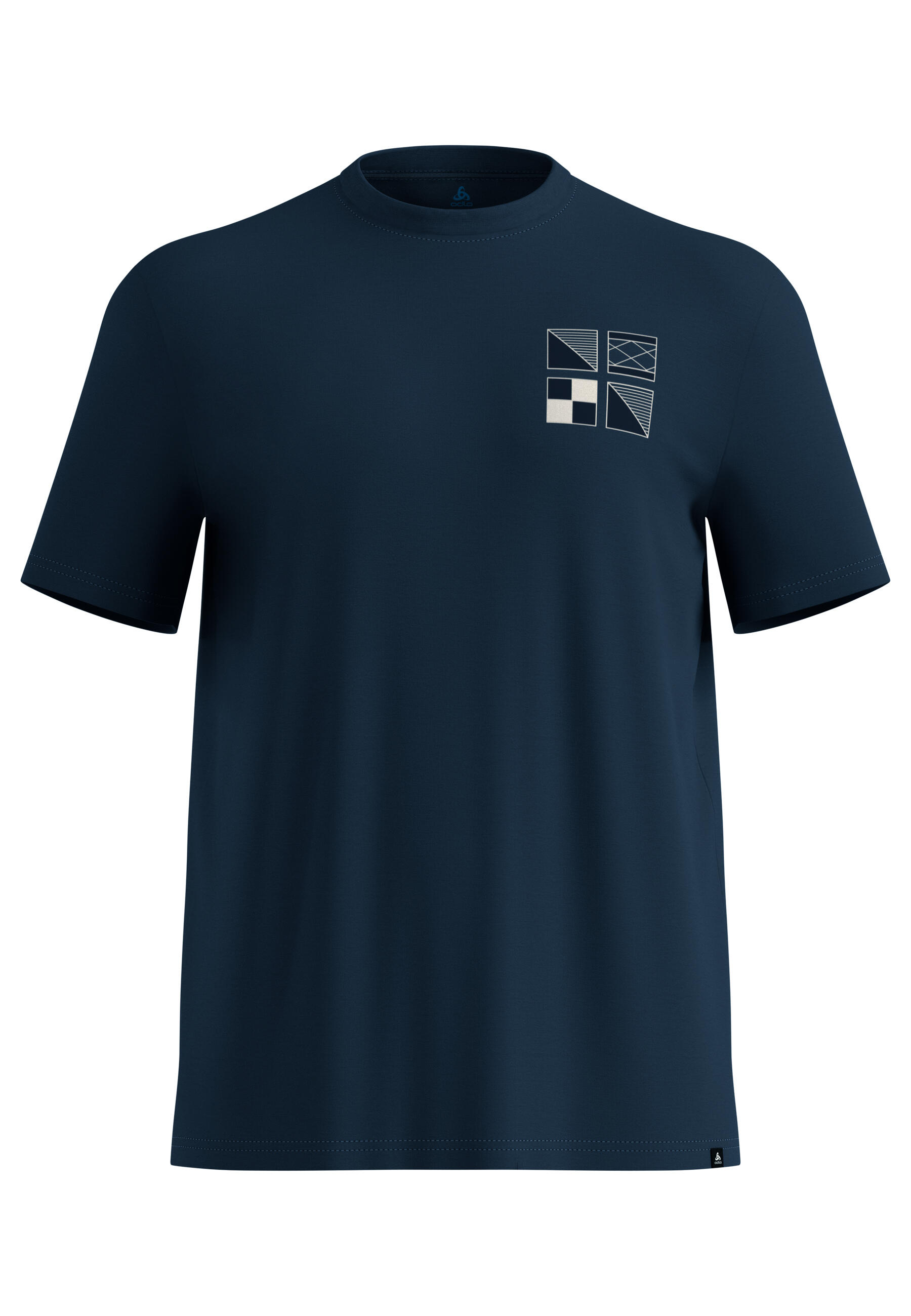 Koszulka z krótkim rękawem męska ODLO T-shirt crew neck s/s COTTON BLEND ODLO 1/2