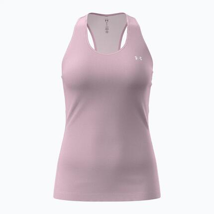 Dames trainingsshirt Under Armour HeatGear Armour Racer prime pink/wit