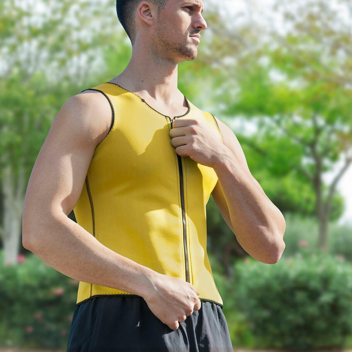 Gilet Sportivo con Effetto Sauna da Uomo INNOVAGOODS L 3/4