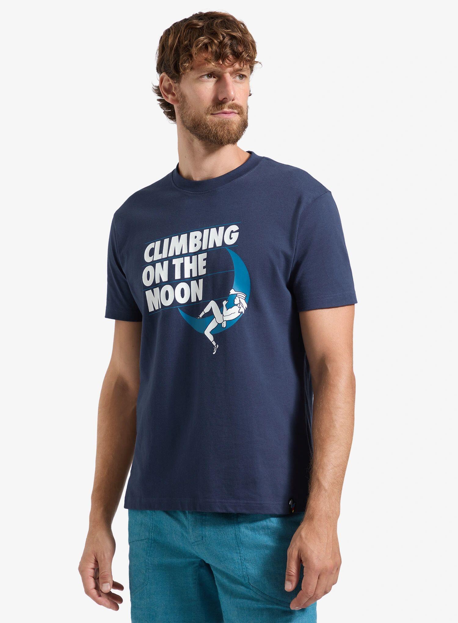 Koszulka bawełniana męska La Sportiva Moon Rock T-Shirt 3/4