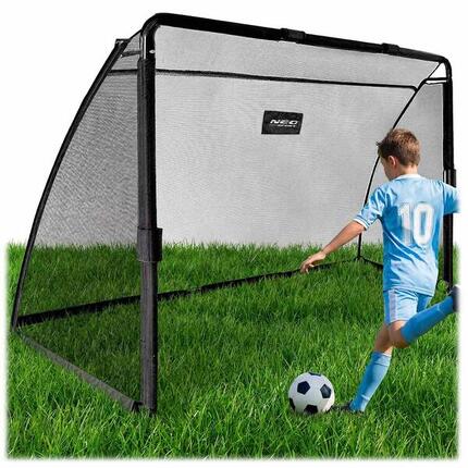 Duża bramka piłkarska Neo-sport NS-487 do piłki nożnej 180x120x60 cm stalowa